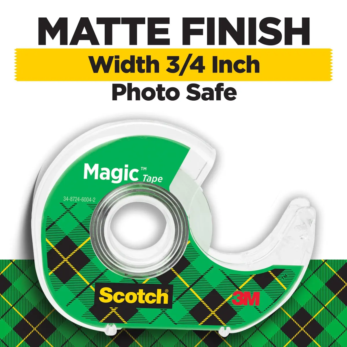 Scotch Magic Tape & Heavy Duty Shipping Tape Bundle with Dispensers, 6 Rolls Total, Clear | Invisible & Strong Packaging Tape - view 2