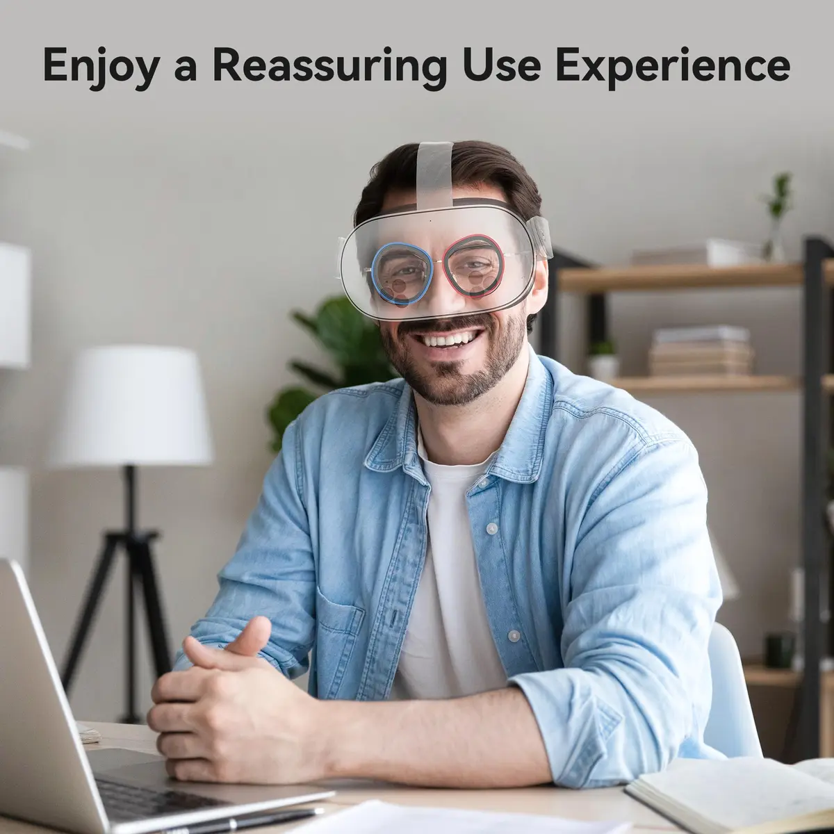 AMVR Glasses Spacer Compatible with Oculus Quest 2 & Rift S | Soft Silicone Anti-Scratch Ring, 3 Sizes, Protect VR Lens & Prescription Glasses - view 7