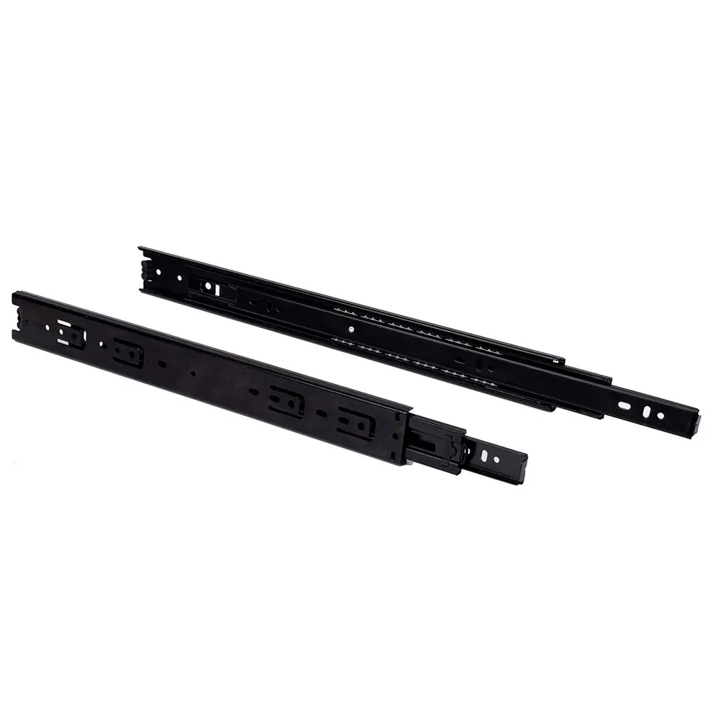 Tobinice 6 Pairs of 12 Inch Full Extension Side Mount Drawer Slides | Silent Steel Ball Bearing Hardware - view 5