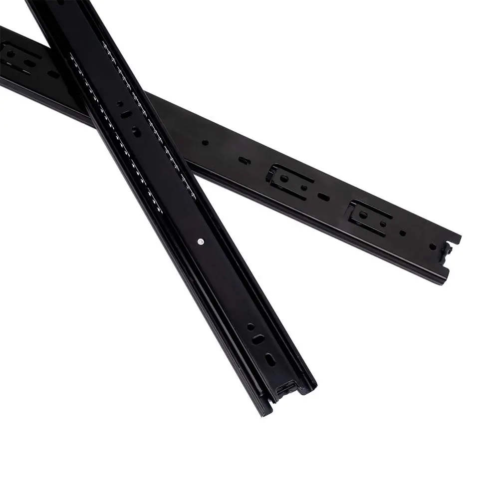 Tobinice 6 Pairs of 12 Inch Full Extension Side Mount Drawer Slides | Silent Steel Ball Bearing Hardware - view 6
