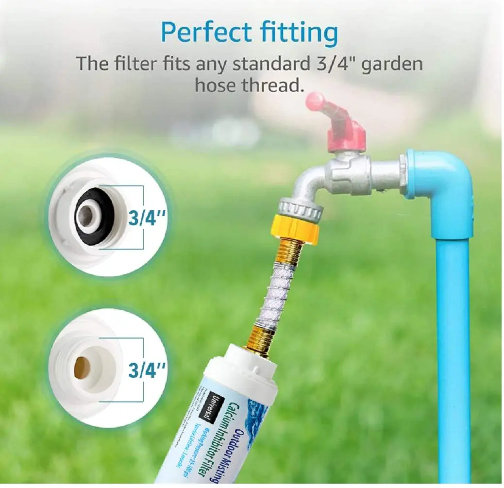 H&G lifestyles Misting System Calcium Inhibitor Filter 2 Count (Pack of 1) | Protects Nozzles & Improves Water Quality - view 9