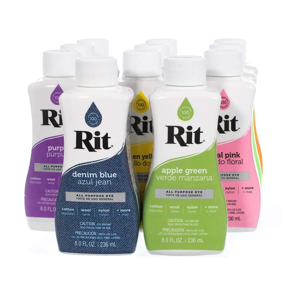Craft County Rit Dye Liquid Violet 8 Oz | Vibrant Color for Fabric & Crafts - view 3