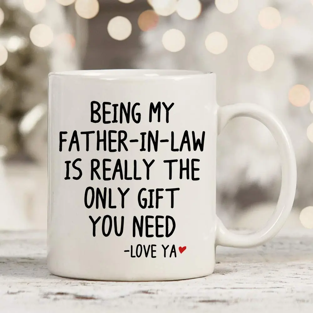 MyCozyCups Father's Day Mug for In Law 11oz | Funny Sarcastic Gift for Dad-in-Law - view 4