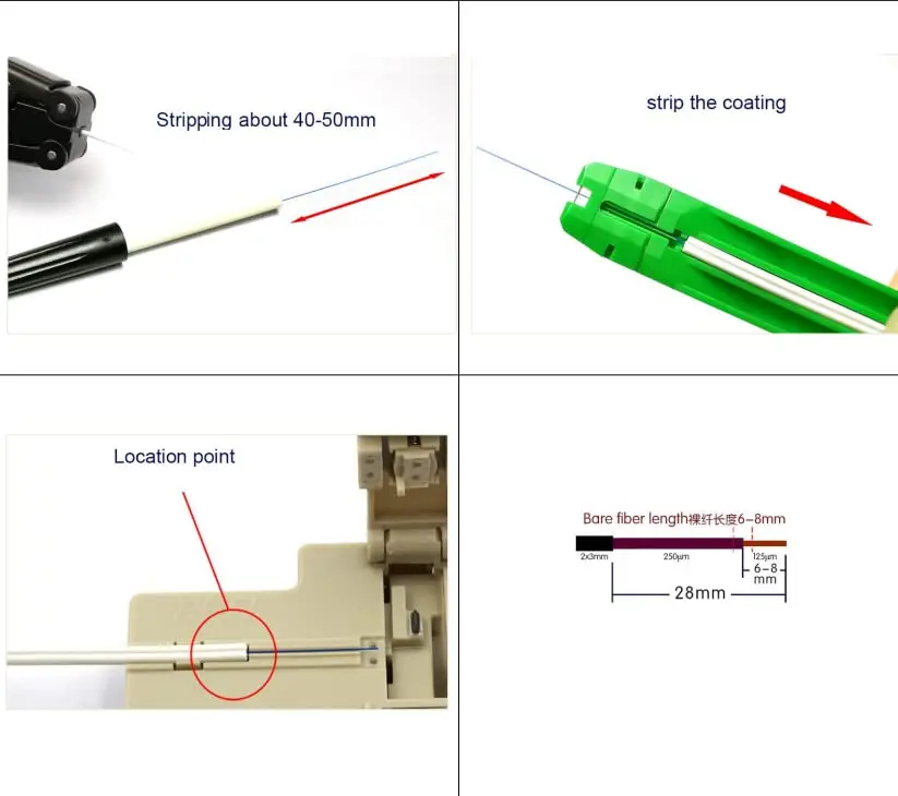 Leite LC UPC Fiber Optic Quick Connector 10-Pack with Tools | Single Mode Mechanical Fast Connector for FTTH CATV Network Instrument - view 6