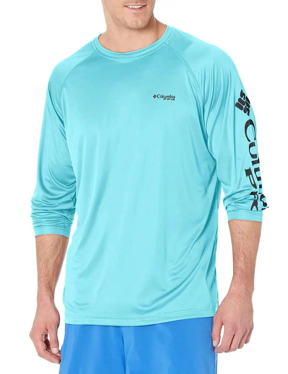 Columbia Men's PFG Terminal Tackle Long Sleeve Fishing Shirt UPF 50 156 g (5.5 oz) | Shields from Sun and Wicks Moisture - main product image