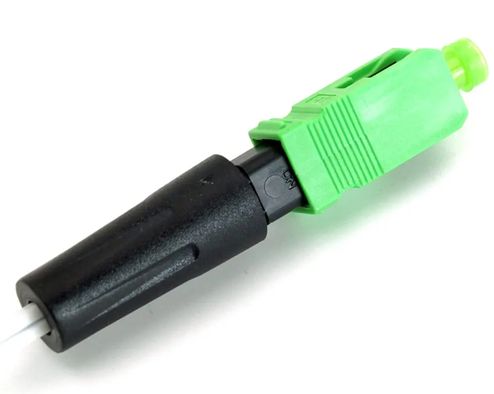Leite SC APC Fiber Optic Quick Connector 10-Pack | Reusable Mechanical Fast Connectors for FTTH CATV Network - view 3