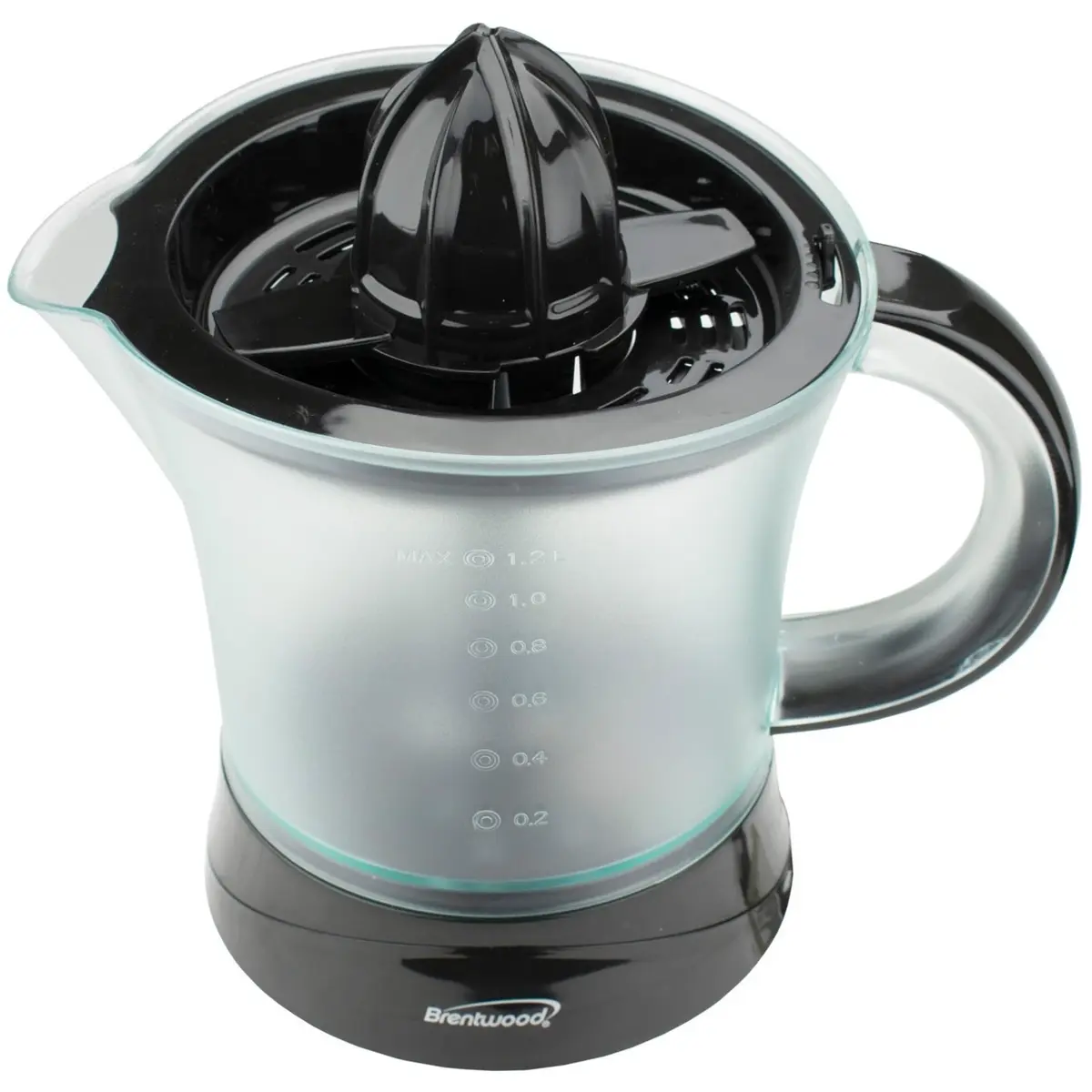 Brentwood Black Juicer 40-Ounce | Powerful Electric Citrus Juicer for Home Use - view 6