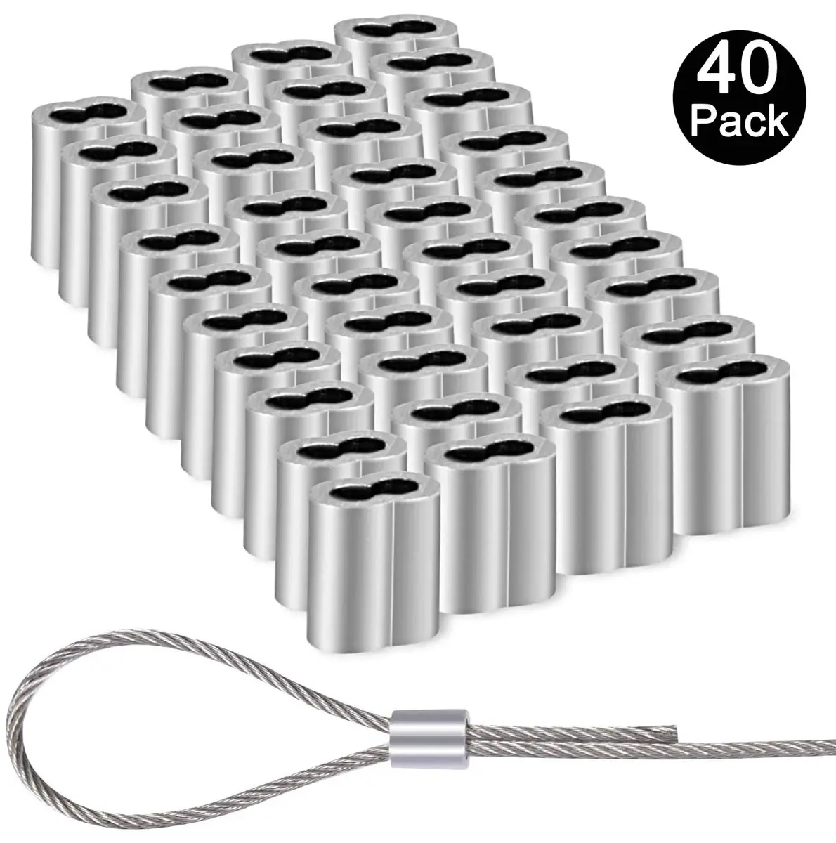 Cerpourt Heavy Duty Stainless Steel Picture Hanging Wire 1.5mm | Supports up to 150lbs - view 3