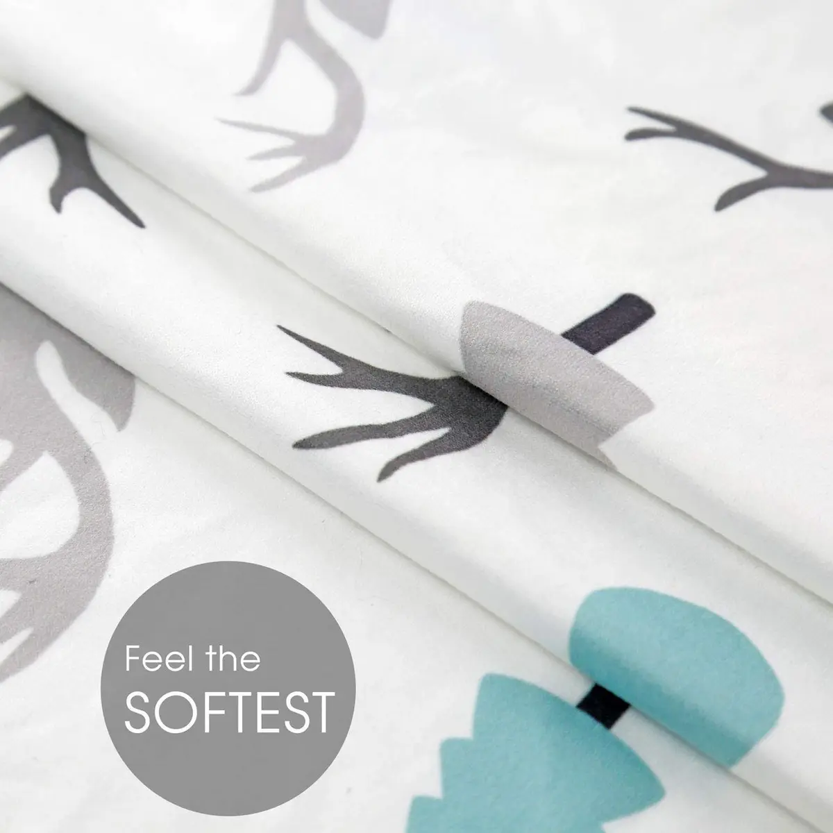 GRSSDER Fitted Bassinet Sheet Set 2 Pack | Ultra Soft Breathable Jersey Knit, Universal Fit for Rectangle, Oval, Hourglass, Safe & Snug (70-120c) - view 6