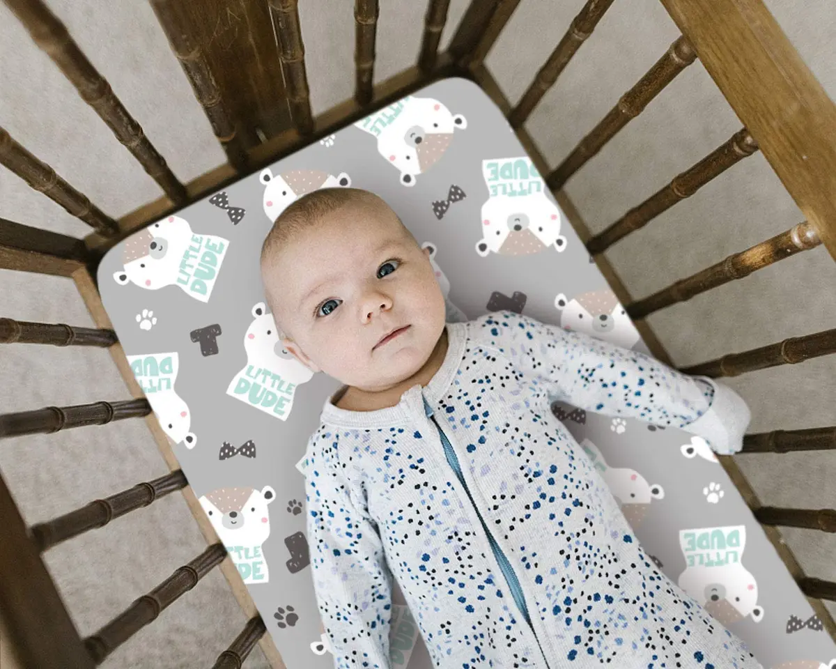 GRSSDER Fitted Bassinet Sheet Set 2 Pack | Ultra Soft Breathable Jersey Knit, Universal Fit for Rectangle, Oval, Hourglass, Safe & Snug (70-120c) - view 4