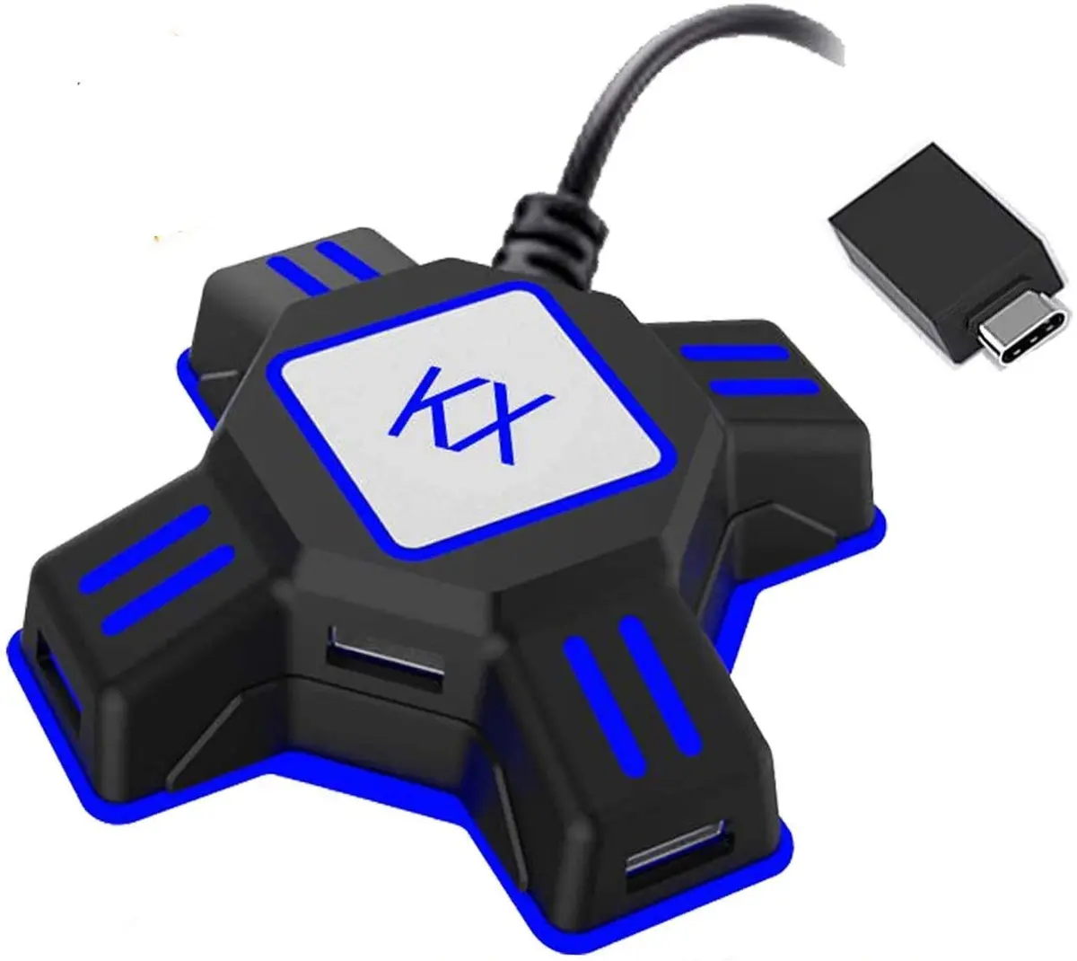 JZW-Shop Keyboard Mouse Converter for PS4/Switch/PS3/Xbox One | Plug and Play Adapter - view 5