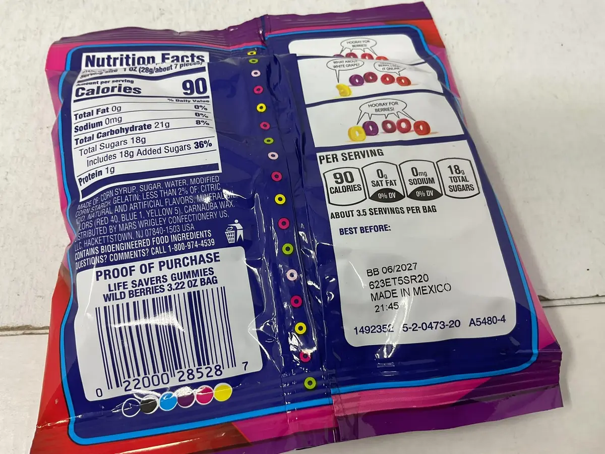Life Savers-Gummies Candies Wild Berry 3.6oz | Chewy, Vegetarian Gummy Candy with Multicolor Flavors - view 4