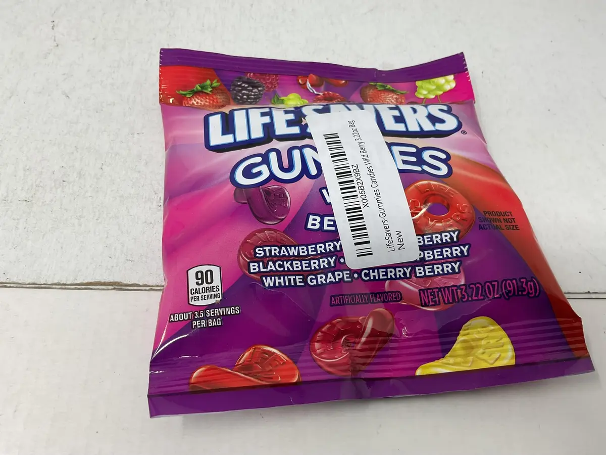 Life Savers-Gummies Candies Wild Berry 3.6oz | Chewy, Vegetarian Gummy Candy with Multicolor Flavors - view 5