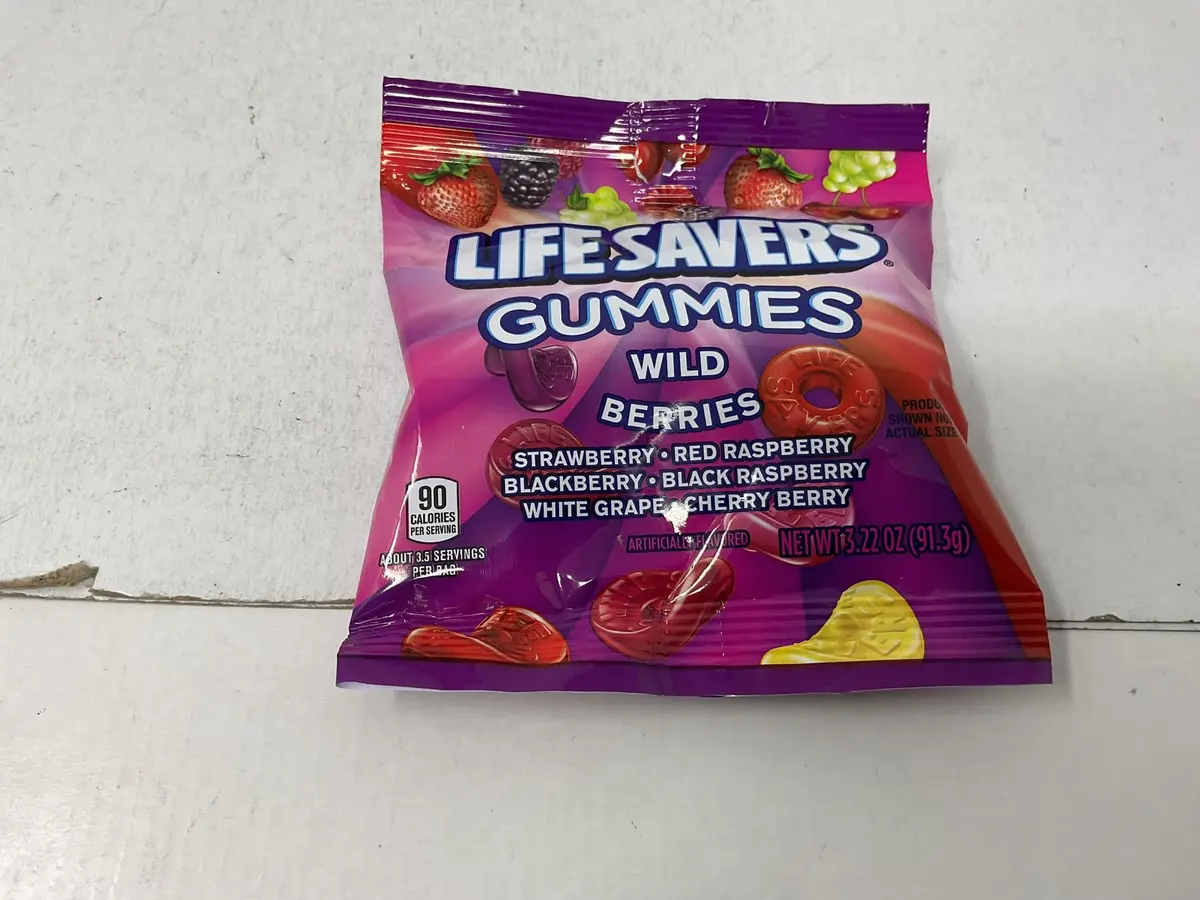 Life Savers-Gummies Candies Wild Berry 3.6oz | Chewy, Vegetarian Gummy Candy with Multicolor Flavors - view 2