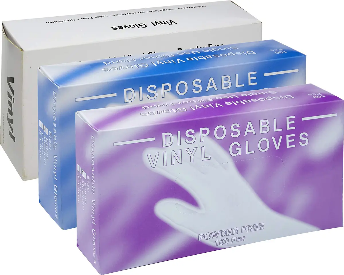 Generic Powder Free Vinyl Gloves Small | Latex-Free Disposable Hand Protection - main product image