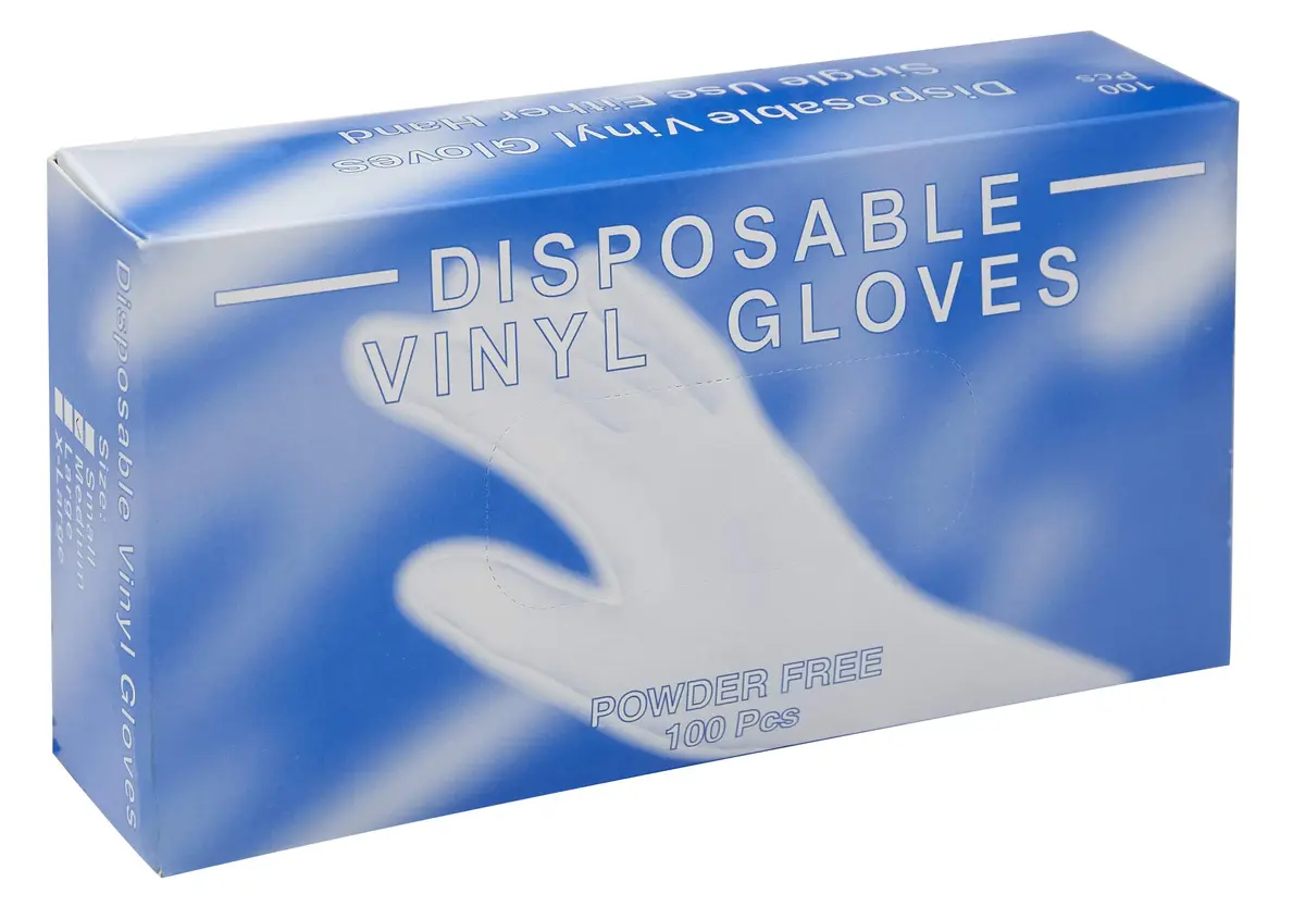Generic Powder Free Vinyl Gloves Small | Latex-Free Disposable Hand Protection - view 3