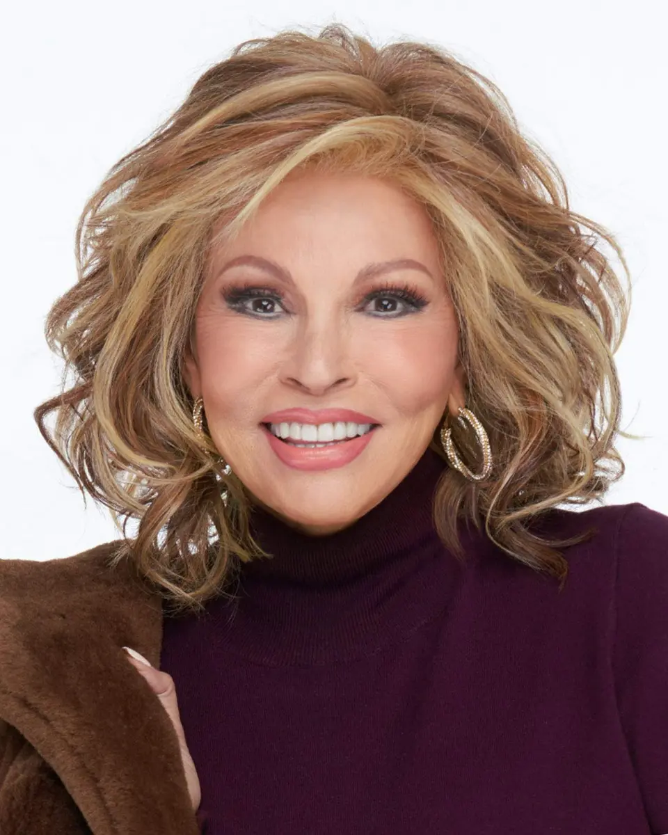 Raquel Welch Editors Pick Elite Shoulder Length Lace Front & Monofilament Top Synthetic Wig, SS14/22 Shaded Wheat | Versatile, Light & Stylish (70-120 chars) - main product image