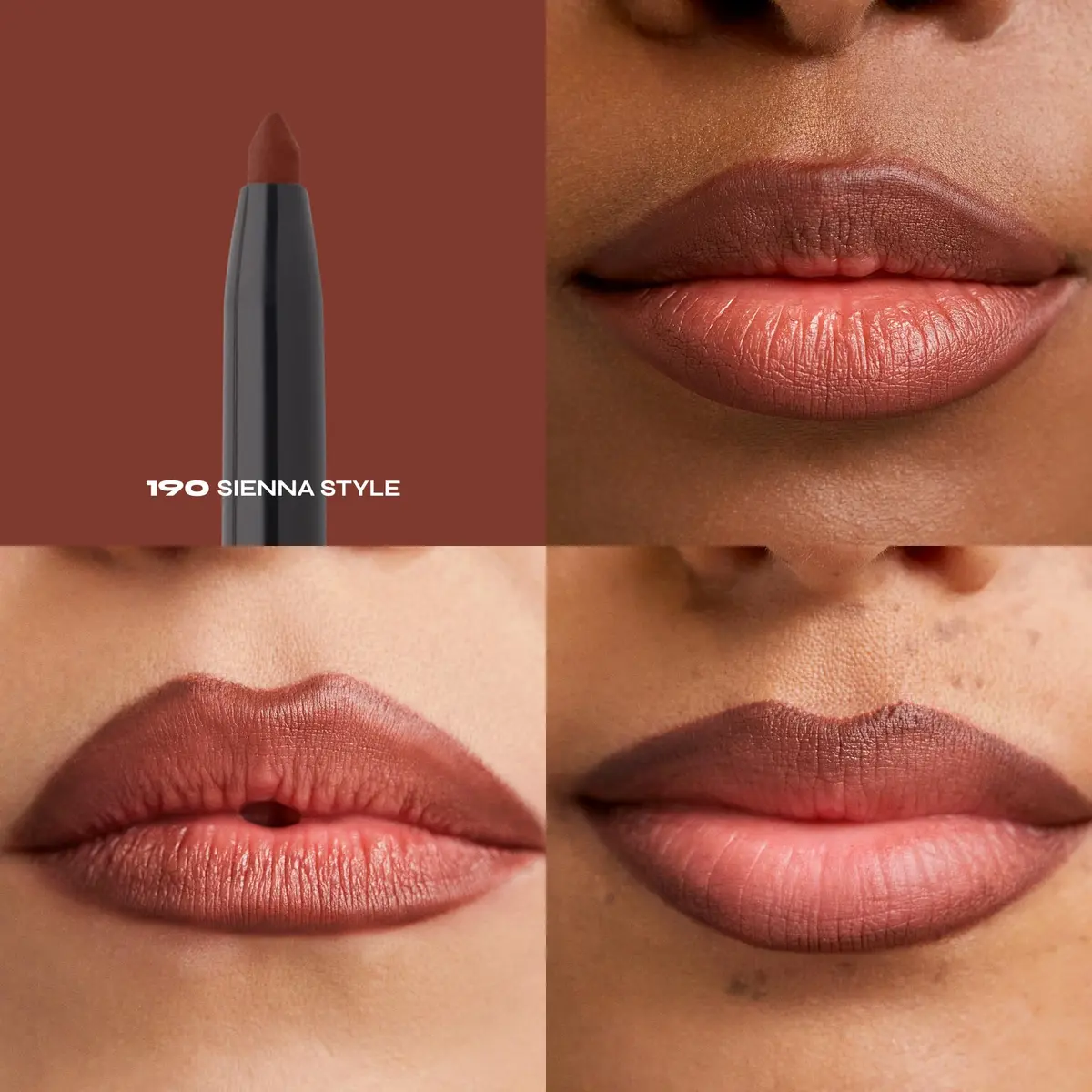Milani Understatement Lip Liner Pencil - Retractable - Sienna Style | Velvety, High Pigment, All-Day Wear (70-120 chars) - view 2