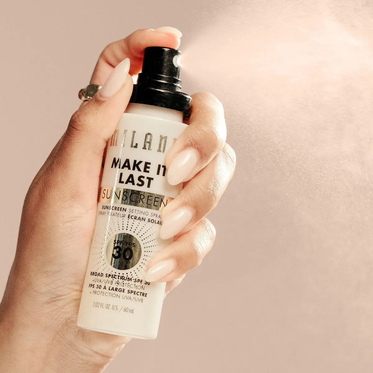 Milani Make It Last Sunscreen Setting Spray SPF 30, 2 Fl Oz (59 ml) | Locks Makeup & Protects Skin - view 6