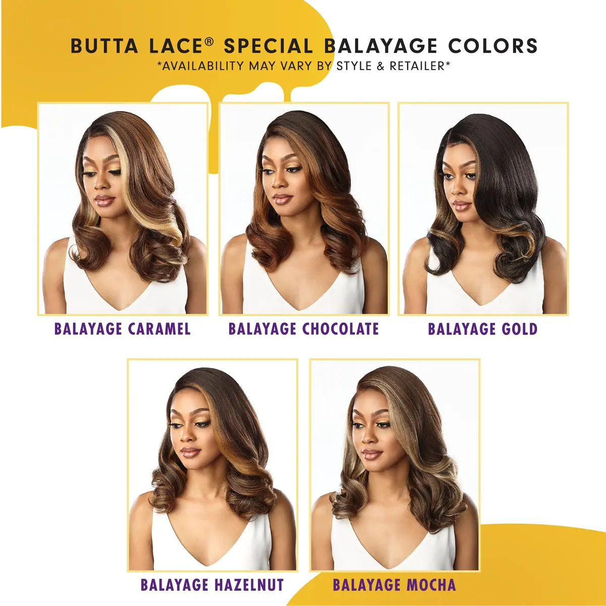 Sensationnel Butta LaceWig-Unit 3, T4/GOLDENBROWN | Glueless Synthetic Lace Front Wig with Pre-Plucked Hairline (70-120 chars) - view 8