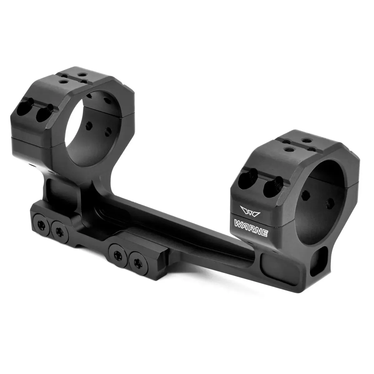 WARNE 7825-20MOA 34mm MSR Precision Cantilever Mount | Aluminum, Matte Black, Fits 34mm Scope - main product image