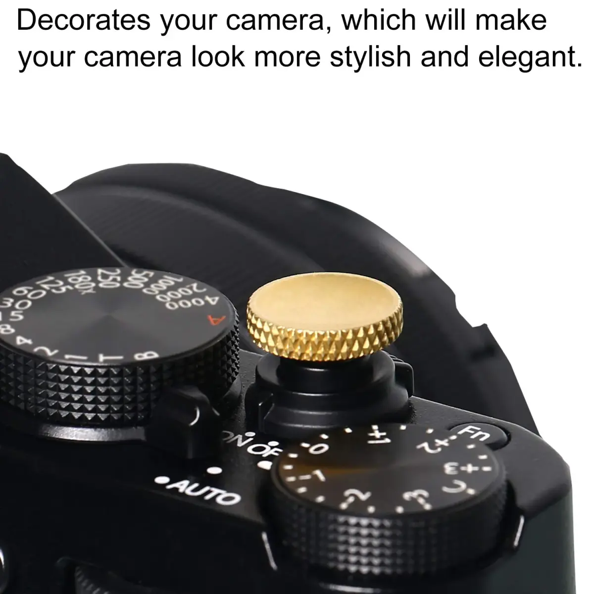 Panzong Pure Copper Concave Shutter Release Button (3 Pack, 11mm) | Enhances Camera Feel & Style - view 5