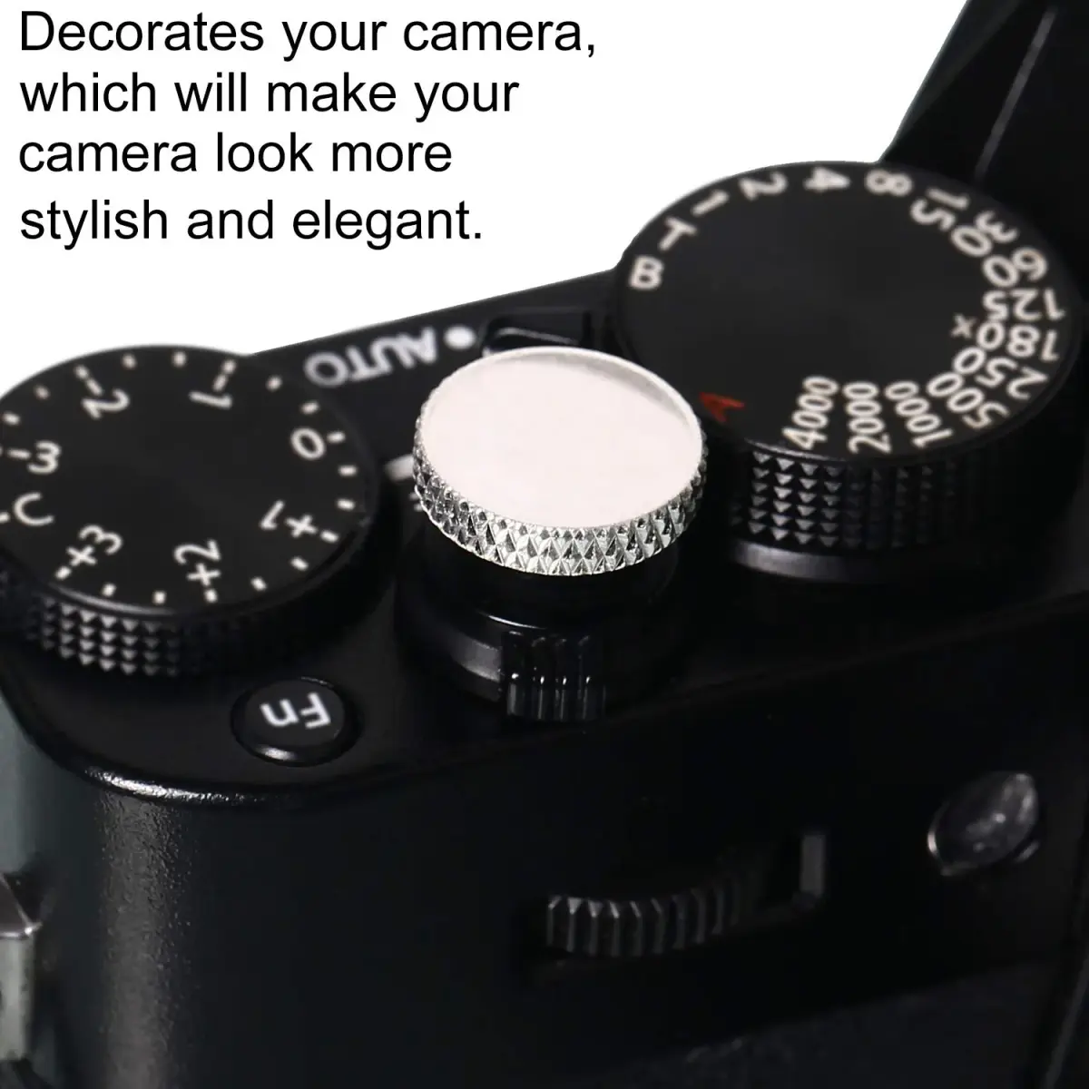 Panzong Pure Copper Soft Shutter Release Button (3 Pack, Red Gold Silver) | Enhances Camera Feel & Style - view 5