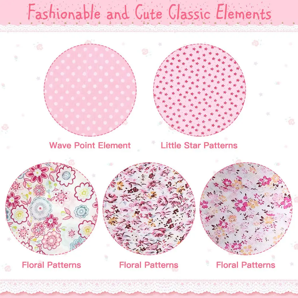PAWCHIE Reversible Floral Dog Bandanas - 5 Pack | Adjustable Soft Square Scarves for Small Dogs & Cats - view 7