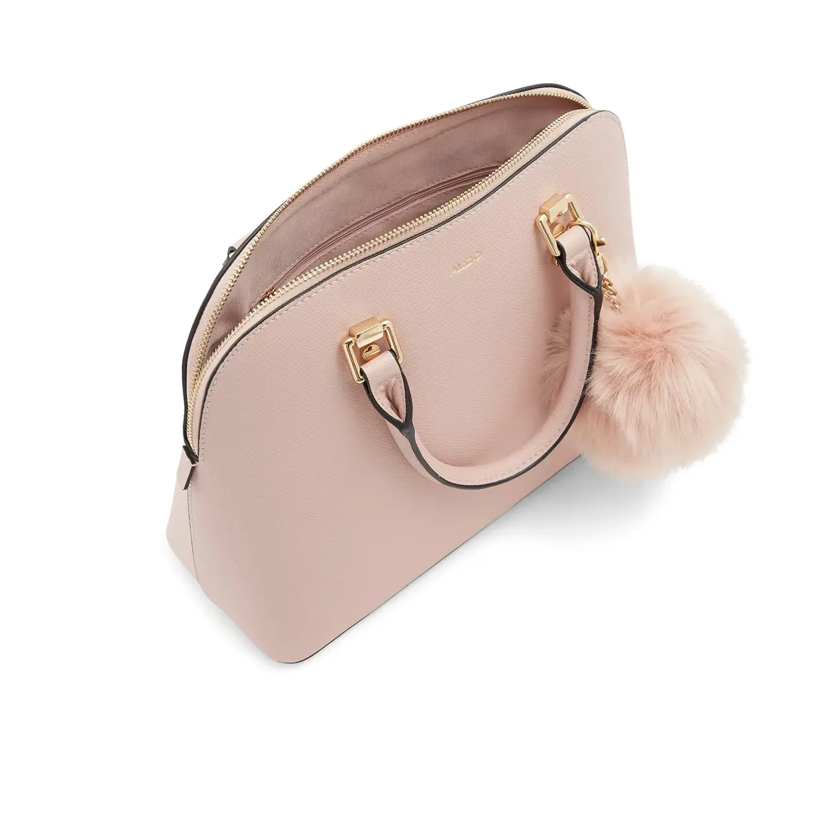 ALDO Galilini Dome Bag Light Pink Medium | Stylish Handbag for Women - view 6