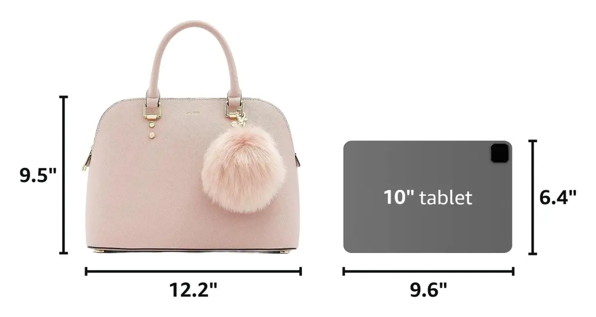 ALDO Galilini Dome Bag Light Pink Medium | Stylish Handbag for Women - view 3