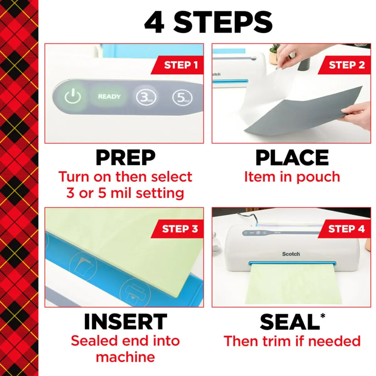 Scotch Thermal Laminating Pouches, Clear, 150-Pack | Letter Size (8.9" x 11.4") - view 9