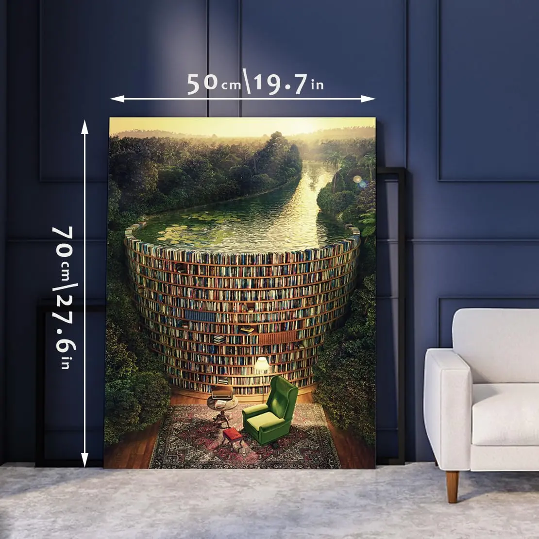 RECHIATO Jigsaw Puzzles for Adults 1000 Pieces | Challenging & Fun Family Game - view 4