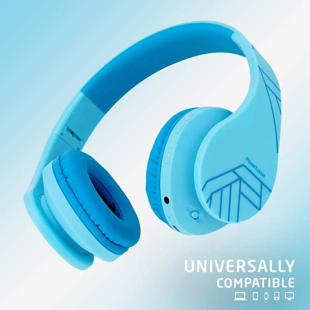 PowerLocus Kids Over-Ear Headphones Bluetooth Wireless 85DB | Safe, Foldable, 15H Play - view 5