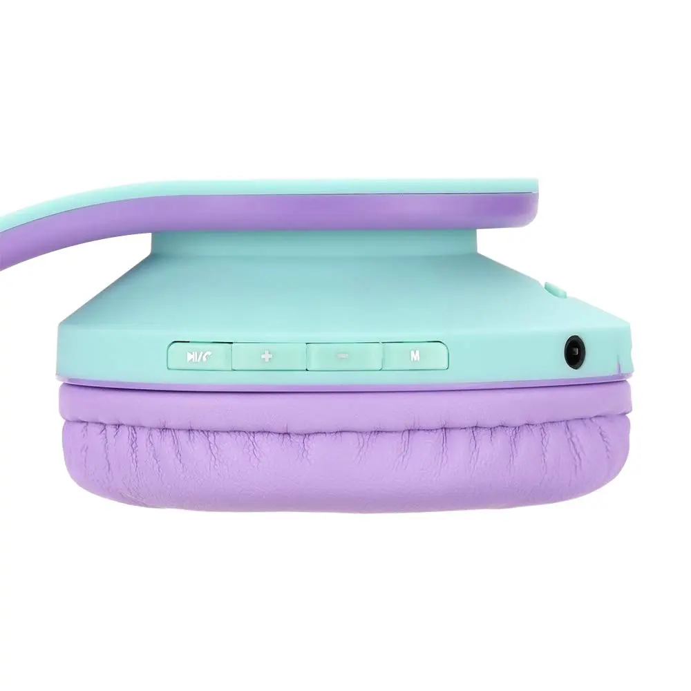 PowerLocus Kids Over-Ear Headphones Bluetooth Wireless | Safe 85DB, Foldable, 15H Play, Micro SD Mode - view 9