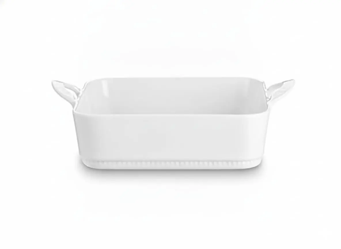 Pillivuyt Toulouse Small Square Baker 8.5" x 8.5" | Oven-Microwave-Freezer, Made in France - main product image