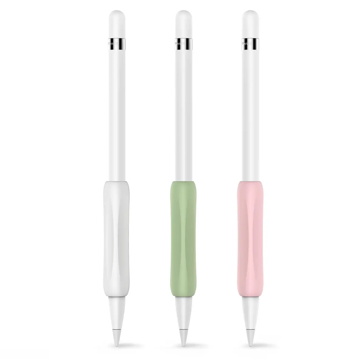 Delidigi Apple Pencil Grip, Ergonomic Silicone Sleeve for 1st/2nd Gen | Anti-Slip, No-Roll, Comfortable Fit - main product image