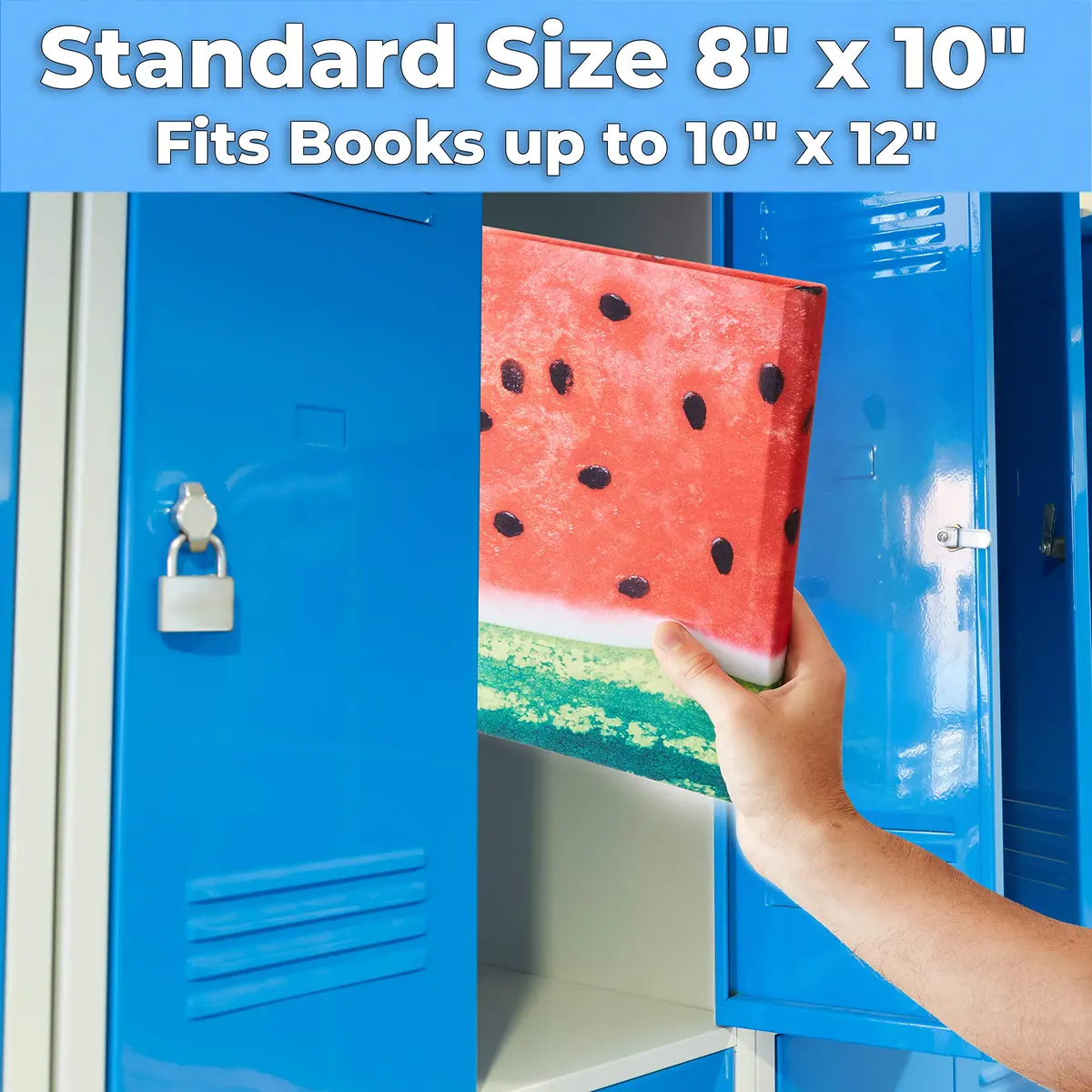 EUATUS BEST PRODUCTS & GIFTS Book Cover 8x10 | Reusable, Washable, Fun Designs for Kids & Teens - view 6