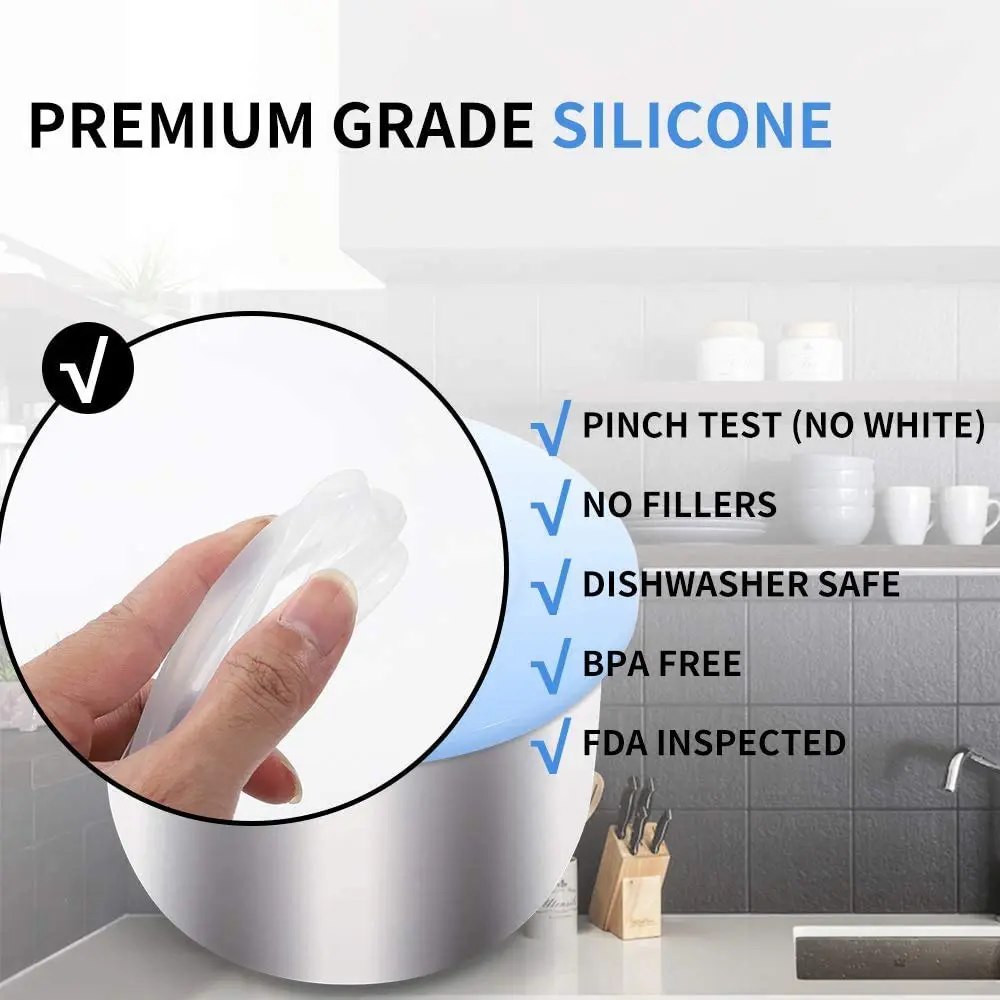 ZoneFly 8 Qt Pressure Cooker Silicone Sealing Ring | Food-Grade, Dishwasher Safe, Perfect Fit - view 4
