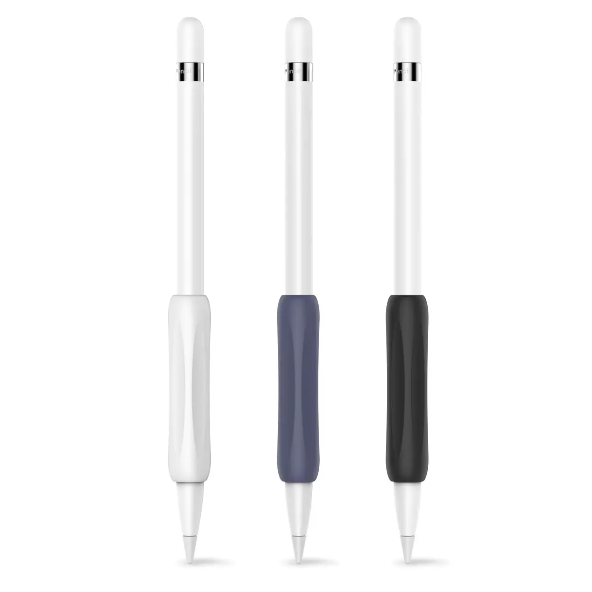 Delidigi Apple Pencil Grip, Ergonomic Silicone Sleeve for 1st/2nd Gen | Soft Anti-Slip, No-Roll Design - main product image