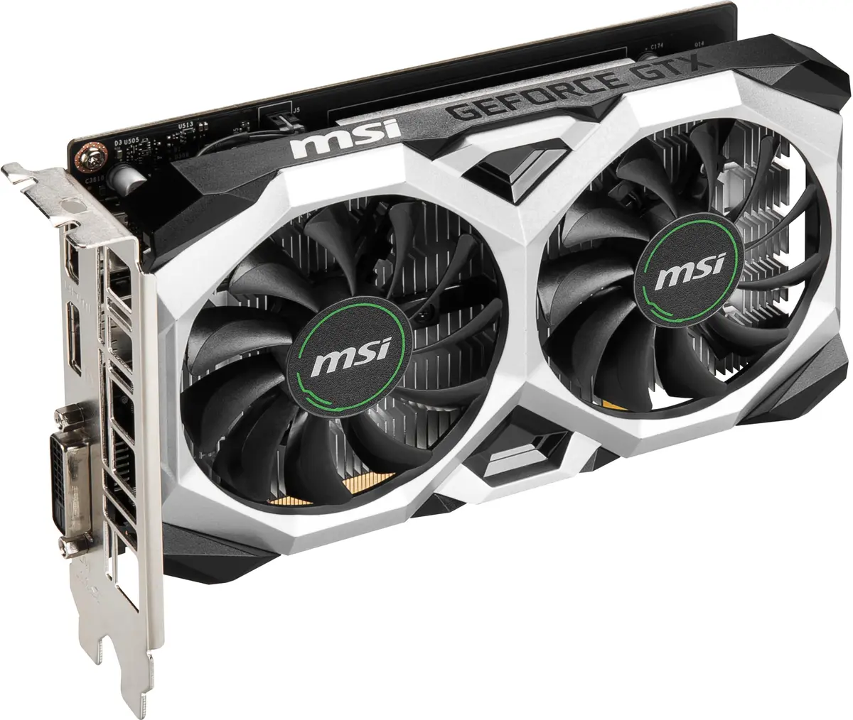 MSI GeForce GTX 1650 D6 Ventus XS OC Graphics Card 4GB GDDR6 | Small Form Factor, High Performance - view 5