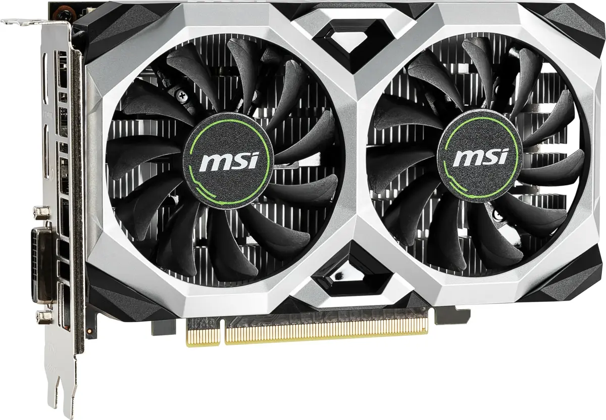MSI GeForce GTX 1650 D6 Ventus XS OC Graphics Card 4GB GDDR6 | Small Form Factor, High Performance - view 3