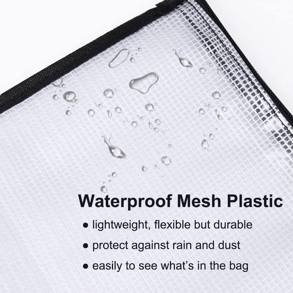 Opret Art Portfolio Bags 19x25 Inch Waterproof Vinyl with Handle and Zipper | Artist & Student Storage - view 4