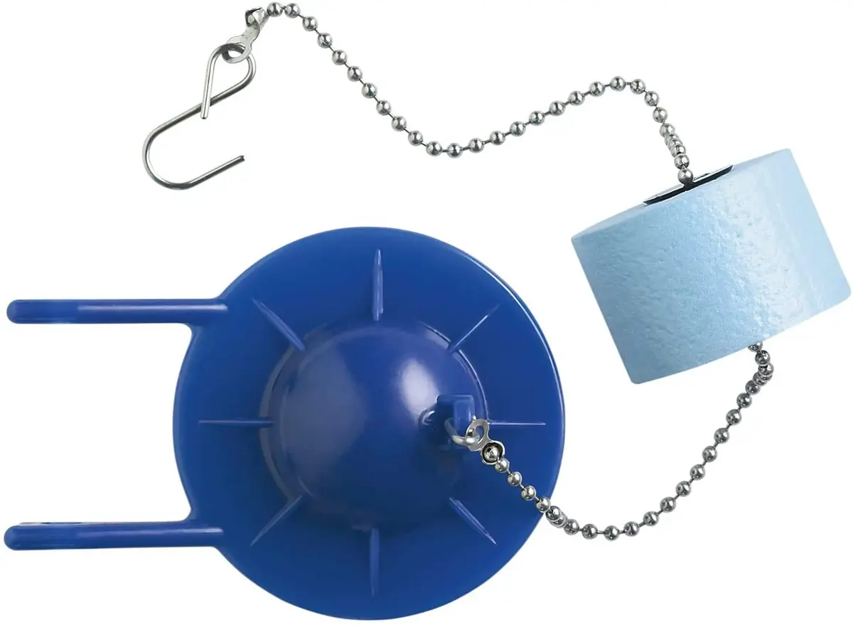 Kohler Blue Part GP85160 Toilet Flapper with Float & Chain - 2 Inch Flush Valve - 5 Pack - view 2