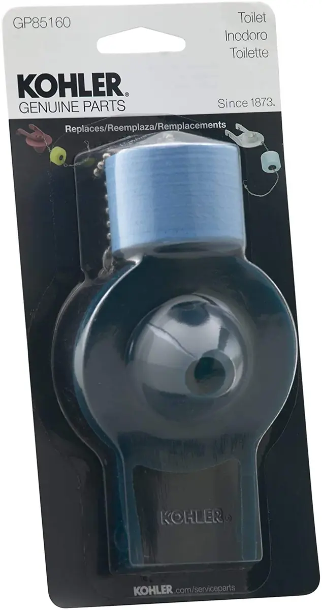 Kohler Blue Part GP85160 Toilet Flapper with Float & Chain - 2 Inch Flush Valve - 5 Pack - view 3