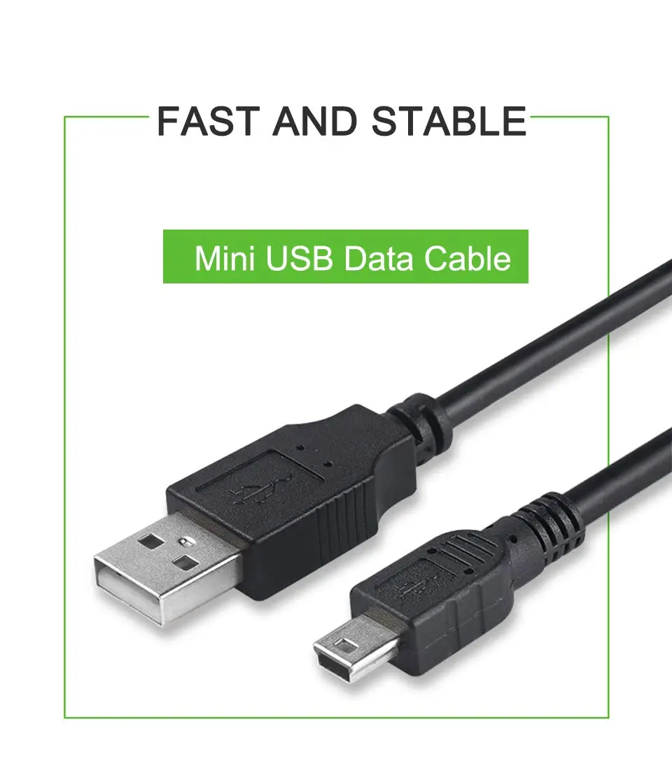 XIXIXIAXIA USB Data Cable for Garmin GPSMAP 60CSx & 64s, 5Ft | High-Speed USB 2.0, Compact Connectors, Compatible with Garmin GPS Devices - view 4
