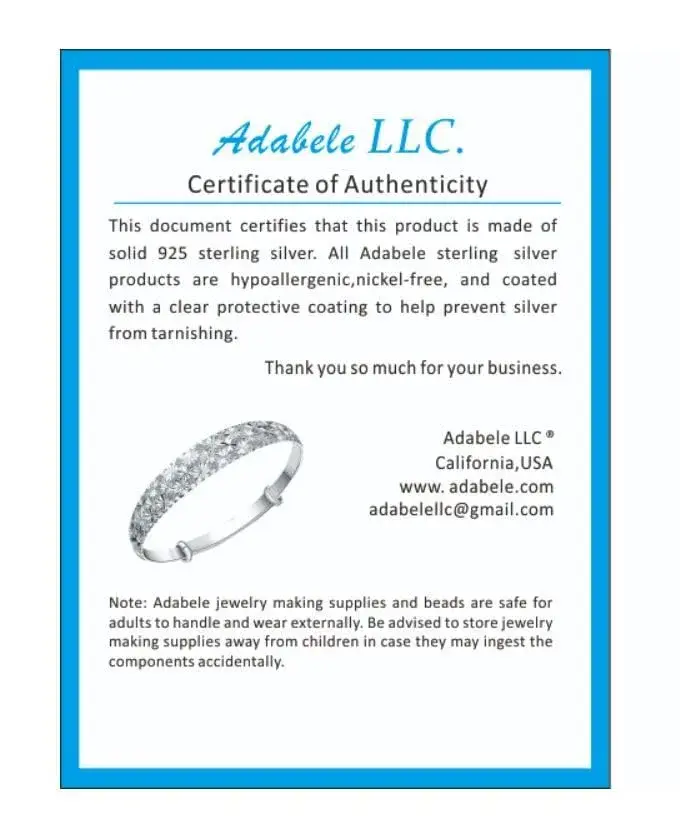 Adabele 925 Sterling Silver S Hooks Clasp 12mm (10-Pack) | Hypoallergenic Jewelry Findings - view 6