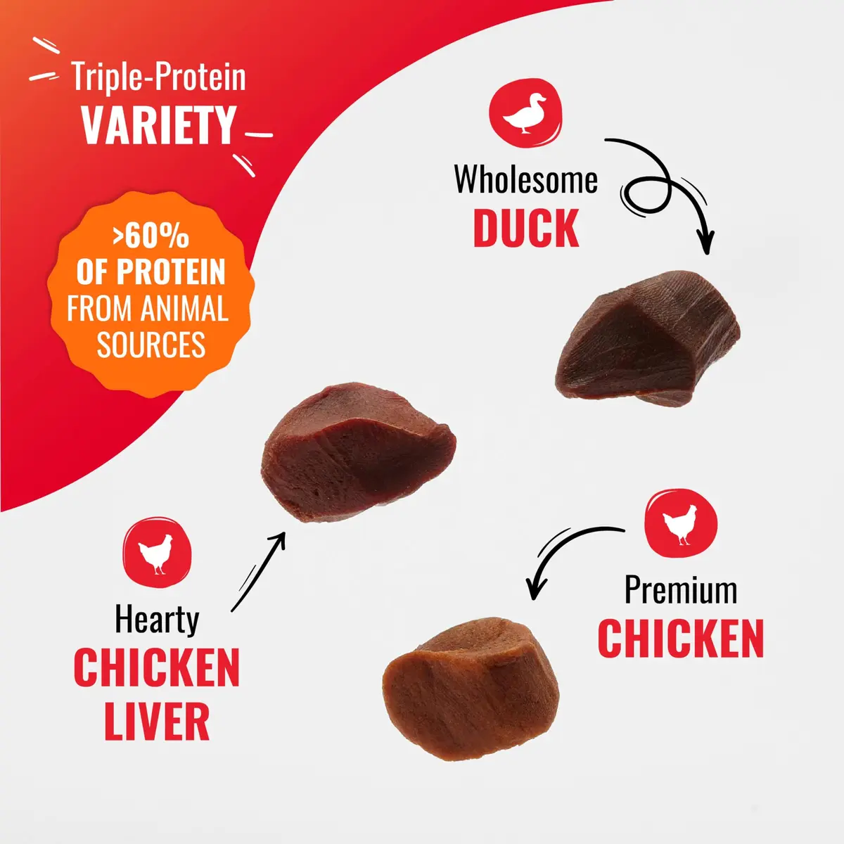 Good ‘N’ Tasty Kabob Bites Soft & Chewy Dog Treats 12 oz | Real Protein & Flavorful Variety - view 3