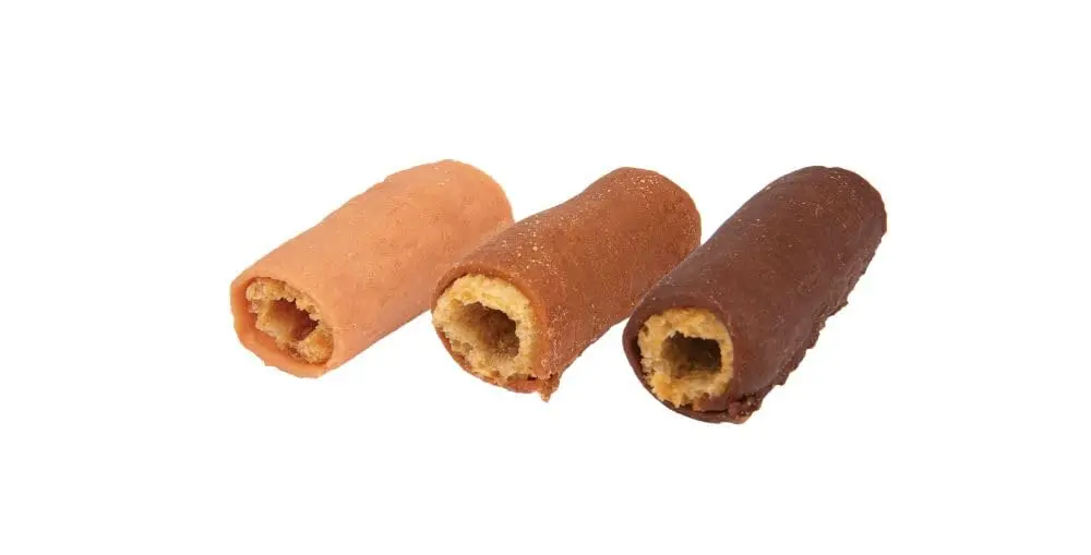 Good ‘N’ Tasty Soft & Crunchy Roll High Protein Dog Treat, 3 oz | Assorted Flavors with Real Meat - view 3