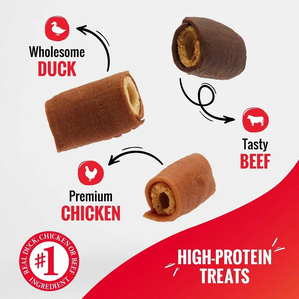 Good ‘N’ Tasty Soft & Crunchy Dog Treats 3 oz (12 Pack) | High Protein Chews for Dogs - view 3