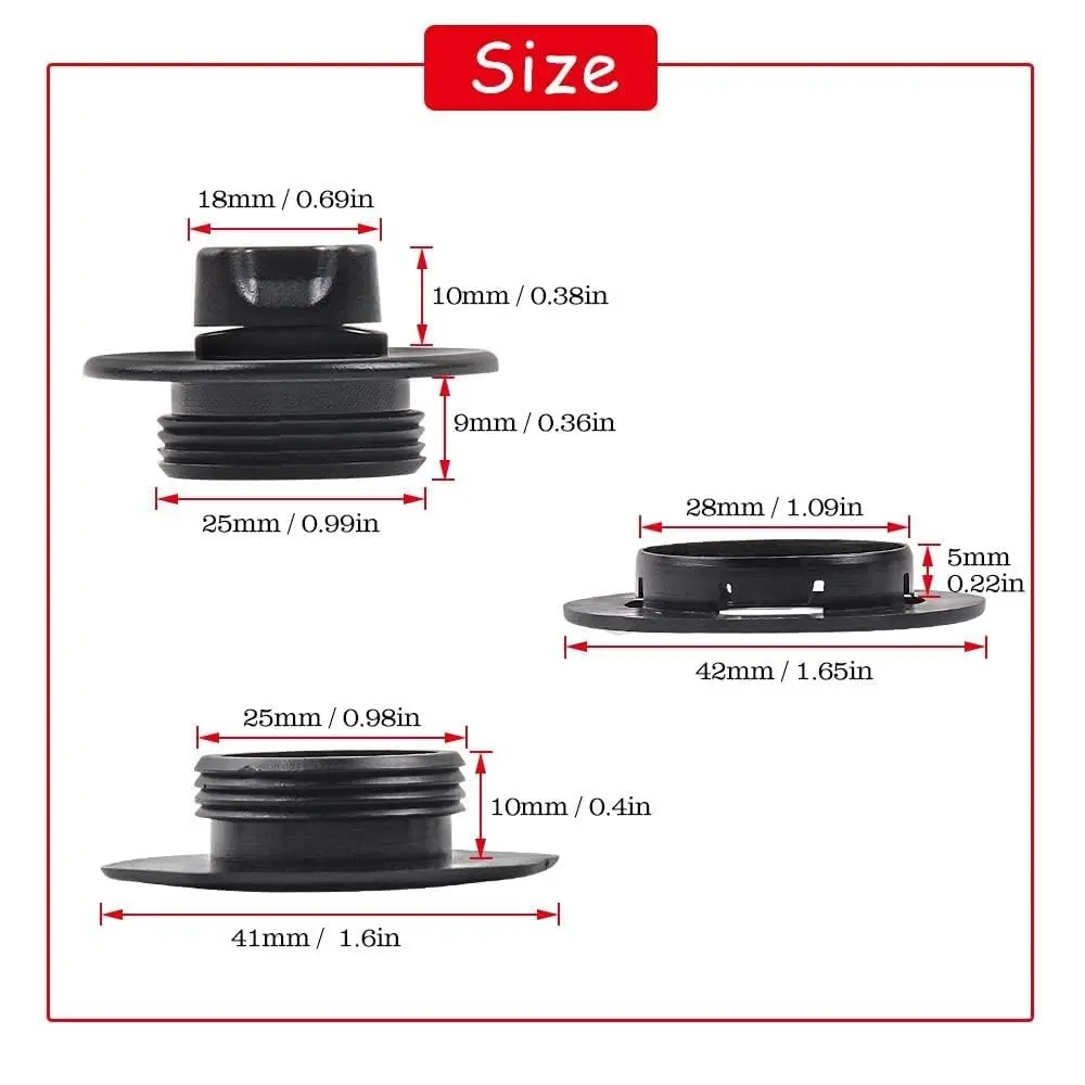 OTUAYAUTO Double Layer Mat Clips 8PCS Universal Fit | Securely Fastens Upper and Lower Floor Mats - view 4